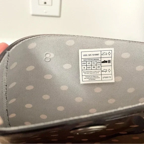 UGG Shayne Shearling  Lined Rain Boot - Picture 6 of 6